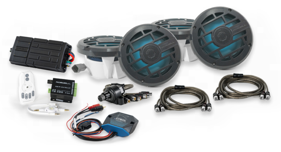 Offroad 6.5” Audio Package w/RGB Remote