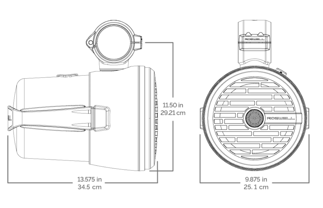 R1 8 Tower Speaker Spec